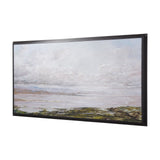 Sea View by Mercana Studio a Hand Embellished Textured Framed Canvas from Mercana - Luna Furniture