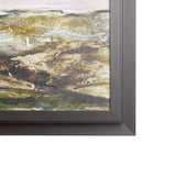 Sea View by Mercana Studio a Hand Embellished Textured Framed Canvas from Mercana - Luna Furniture
