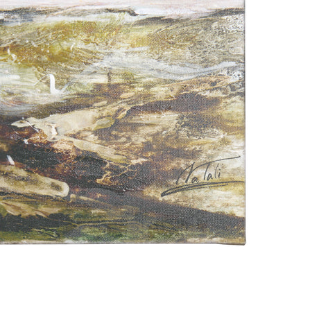 Sea View by Mercana Studio a Hand Embellished Textured Canvas from Mercana - Luna Furniture
