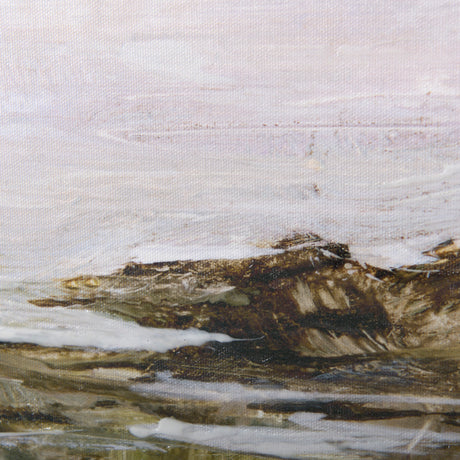 Sea View by Mercana Studio a Hand Embellished Textured Canvas from Mercana - Luna Furniture