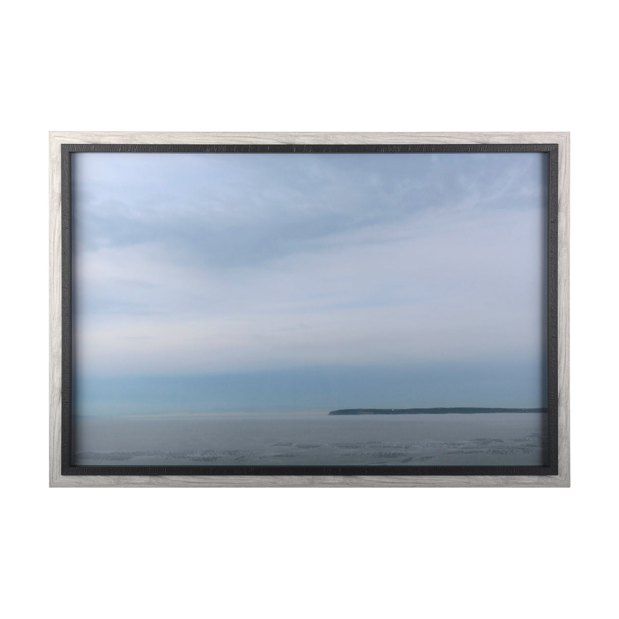 Point Roberts by Mercana Studio a Hand Embellished Textured Framed Photo Art Print Matted under Glas from Mercana - Luna Furniture