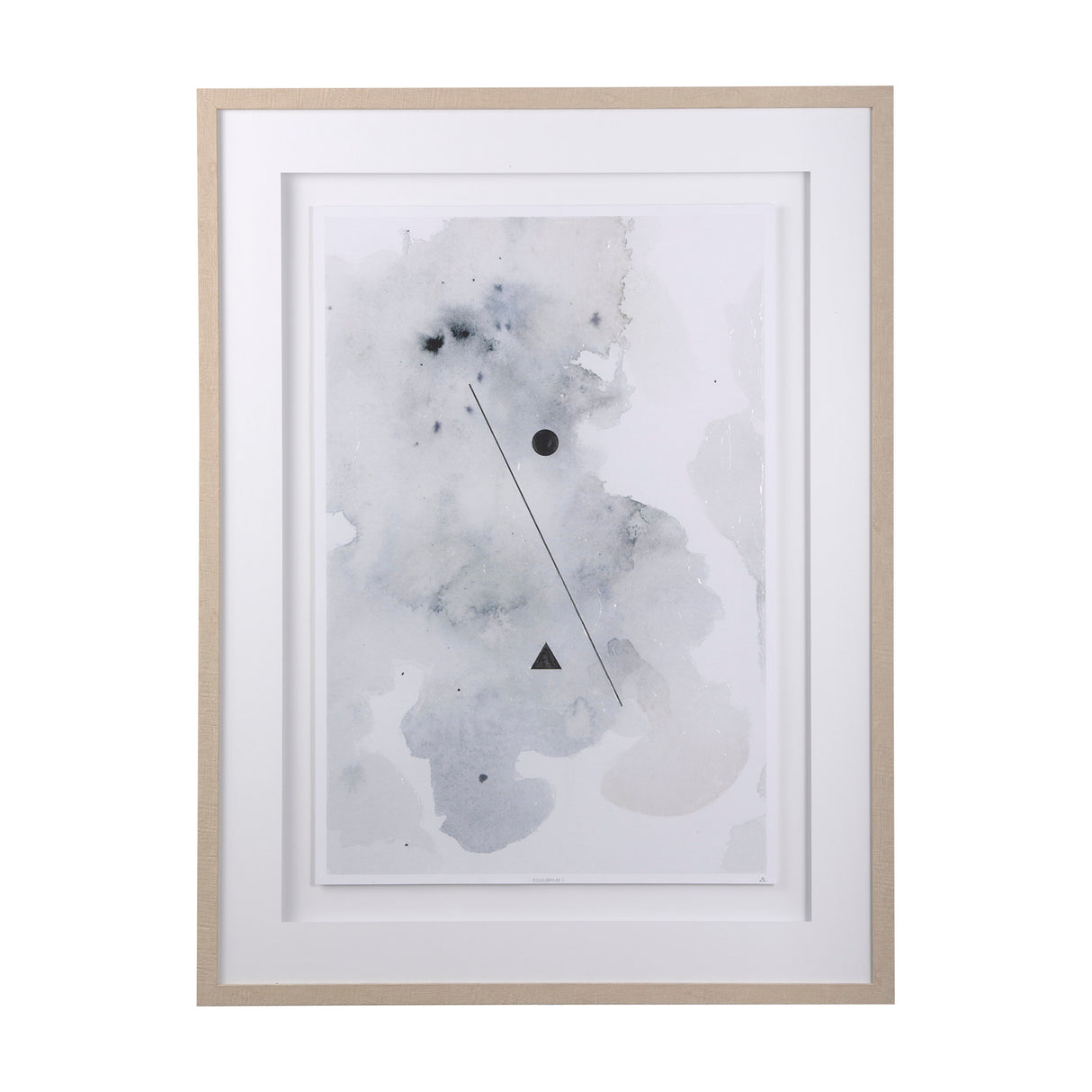 Equilibrium I by Mercana Studio a Hand Embellished Textured Framed Art Print Matted under Glass from Mercana - Luna Furniture