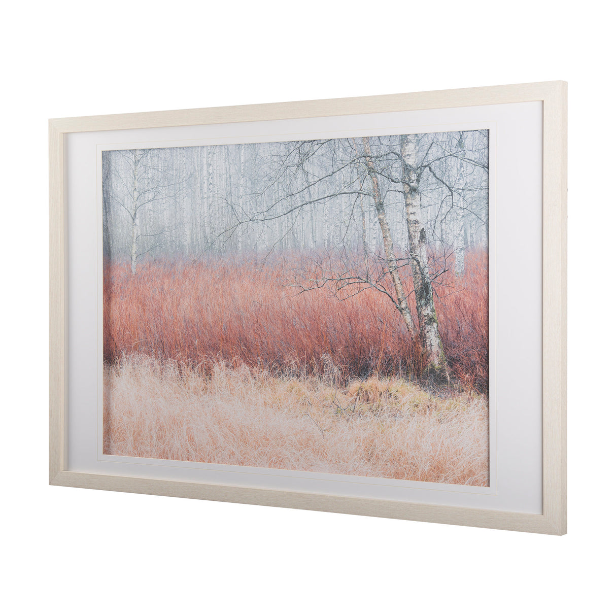 Woddlland pastels by Mercana Studio a Hand Embellished Textured Framed Photo Art Print Matted under from Mercana - Luna Furniture
