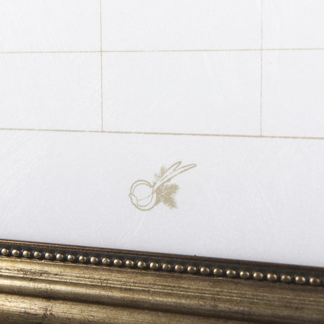 MENU I by Mercana Studio a Hand Embellished Textured Framed Art Print Matted under Glass from Mercana - Luna Furniture