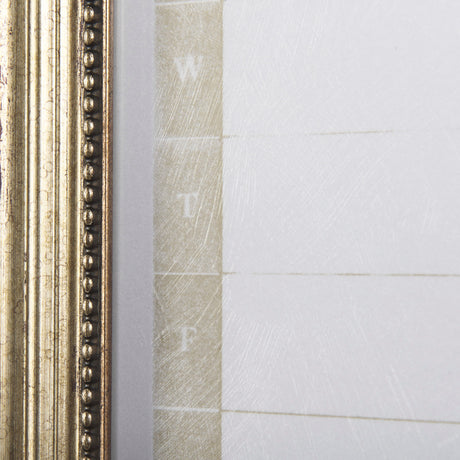 MENU I by Mercana Studio a Hand Embellished Textured Framed Art Print Matted under Glass from Mercana - Luna Furniture