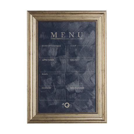 MENU II by Mercana Studio a Hand Embellished Textured Framed Art Print Matted under Glass from Mercana - Luna Furniture