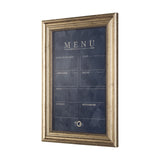 MENU II by Mercana Studio a Hand Embellished Textured Framed Art Print Matted under Glass from Mercana - Luna Furniture