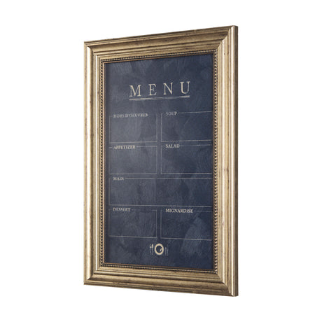MENU II by Mercana Studio a Hand Embellished Textured Framed Art Print Matted under Glass from Mercana - Luna Furniture