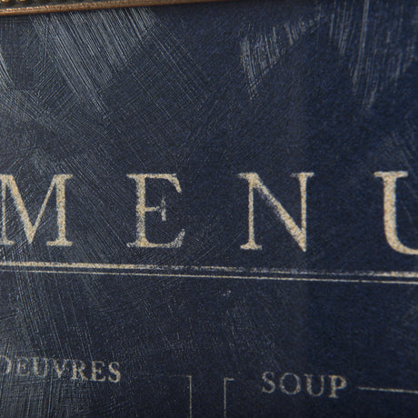 MENU II by Mercana Studio a Hand Embellished Textured Framed Art Print Matted under Glass from Mercana - Luna Furniture