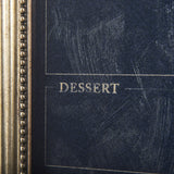 MENU II by Mercana Studio a Hand Embellished Textured Framed Art Print Matted under Glass from Mercana - Luna Furniture