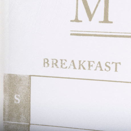 MENU I by Mercana Studio a Hand Embellished Textured Framed Art Print Matted under Glass from Mercana - Luna Furniture
