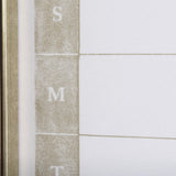 MENU I by Mercana Studio a Hand Embellished Textured Framed Art Print Matted under Glass from Mercana - Luna Furniture