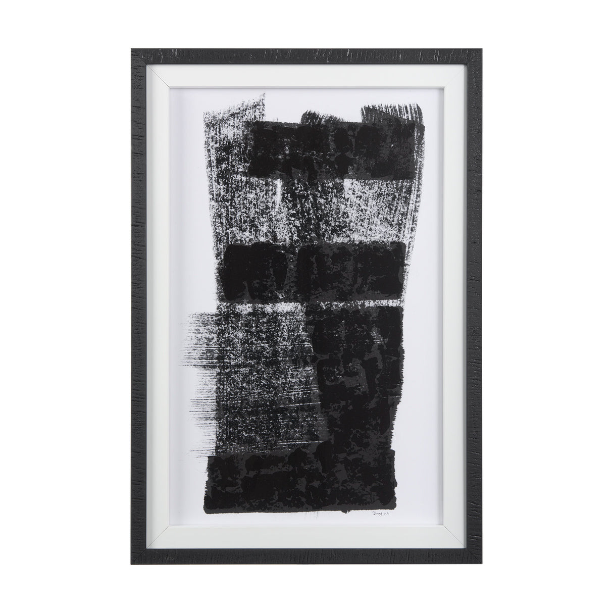 Wind II by Mercana Studio a Hand Embellished Textured Framed Art Print Matted under Glass from Mercana - Luna Furniture