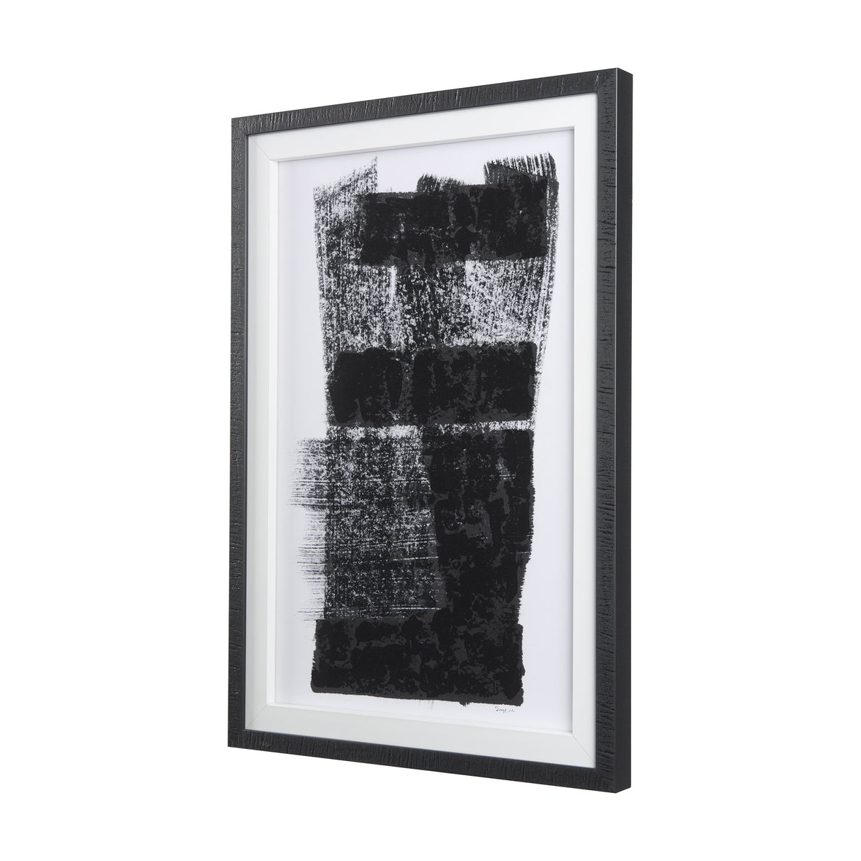 Wind II by Mercana Studio a Hand Embellished Textured Framed Art Print Matted under Glass from Mercana - Luna Furniture