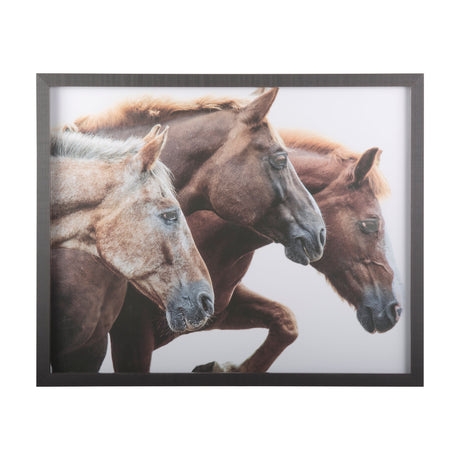 Bold Equine - Run by Mercana Studio a Hand Embellished Textured Framed Photo Art Print Matted under from Mercana - Luna Furniture