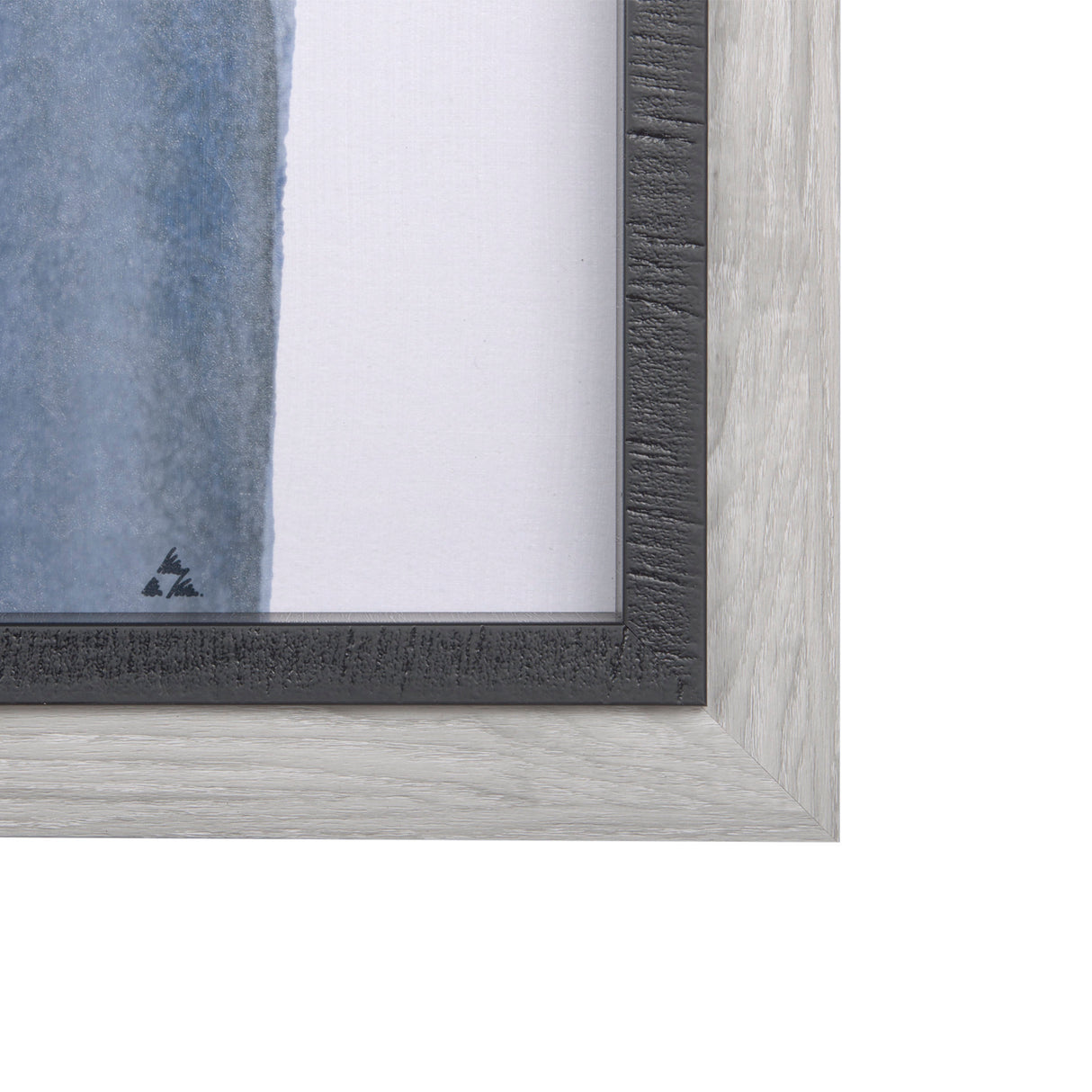 Water Arch II by Mercana Studio a Hand Embellished Textured Framed Art Print from Mercana - Luna Furniture
