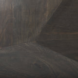 Darwin 80x17.5 Brown Solid Wood Gold Metal Base 4 Cabinet Door Sideboard from Mercana - Luna Furniture