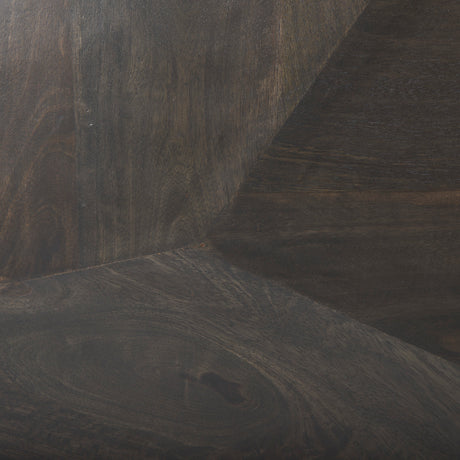 Darwin 80x17.5 Brown Solid Wood Gold Metal Base 4 Cabinet Door Sideboard from Mercana - Luna Furniture