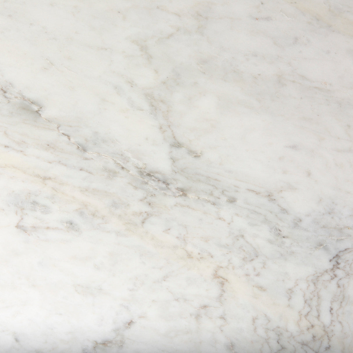 Laurent 48" Marble Top Gold Metal Base Dining Table from Mercana - Luna Furniture