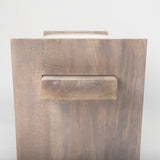 Elaine I 58L x 14.75W x 20H Brown Wood Upholstered Cream Seat Entryway Bench from Mercana - Luna Furniture