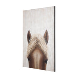 Horse Fringe Painting on Wood from Mercana - Luna Furniture