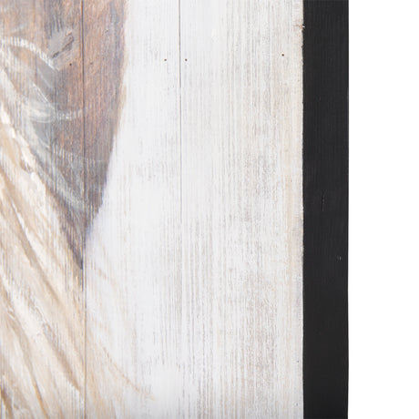 Horse Fringe Painting on Wood from Mercana - Luna Furniture