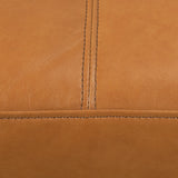 Elton 111.4L x 68.1W x 34.3H Tan Leather Right Chaise Sectional from Mercana - Luna Furniture