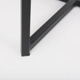 Frodo 29.75H Gray Fabric Seat W/Black Iron Frame Bar Stool from Mercana - Luna Furniture
