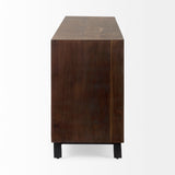 Hemlock 69L x 18W x 30H Brown Wood Sideboard from Mercana - Luna Furniture