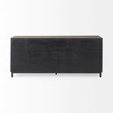 Hemlock 69L x 18W x 30H Brown Wood Sideboard from Mercana - Luna Furniture