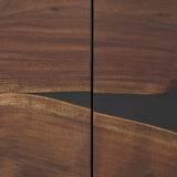 Hemlock 69L x 18W x 30H Brown Wood Sideboard from Mercana - Luna Furniture