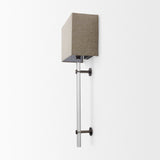 Kinsley Beige Shade W/Transparent Body Wall Sconce from Mercana - Luna Furniture