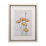 Meadow flowers III by Mercana Studio a Hand Embellished Textured Framed Art Print Matted under Glass from Mercana - Luna Furniture