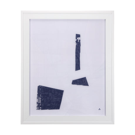 The Shapes I by Mercana Studio a Hand Embellished Textured Framed Art Print from Mercana - Luna Furniture