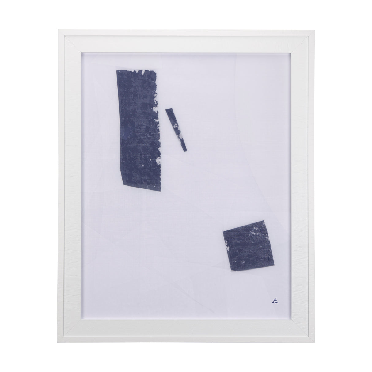 The Shapes II by Mercana Studio a Hand Embellished Textured Framed Art Print from Mercana - Luna Furniture