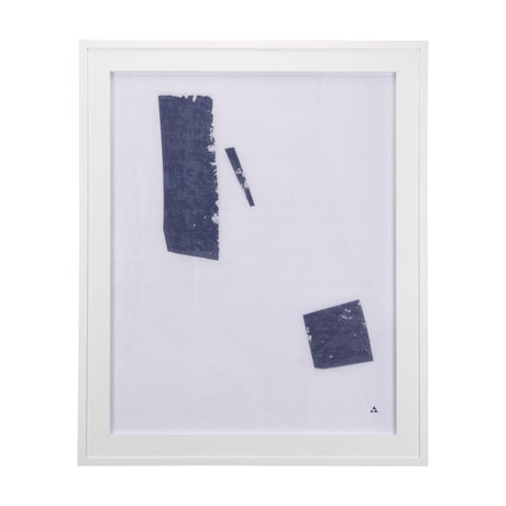 The Shapes II by Mercana Studio a Hand Embellished Textured Framed Art Print from Mercana - Luna Furniture