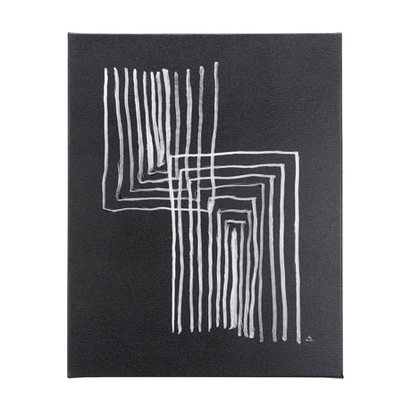 Lines II by Mercana Studio a Hand Embellished Textured Canvas from Mercana - Luna Furniture