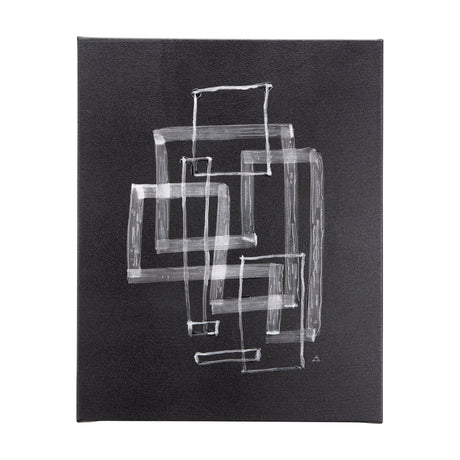 Lines III by Mercana Studio a Hand Embellished Textured Canvas from Mercana - Luna Furniture