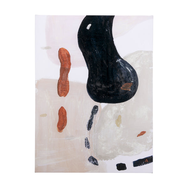 Color Blocks II by Mercana Studio a Hand Embellished Textured Canvas