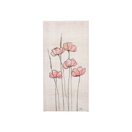 Meadow flowers II by Mercana Studio a Hand Embellished Textured Canvas from Mercana - Luna Furniture