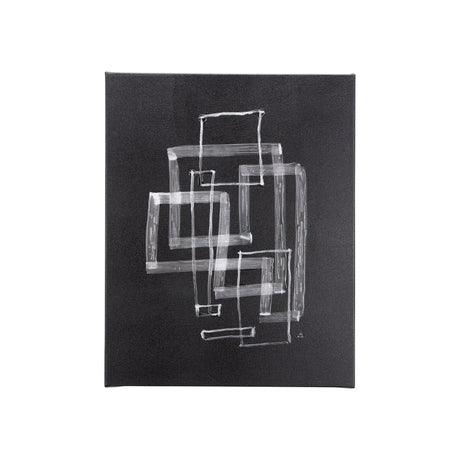 Lines III by Mercana Studio a Hand Embellished Textured Canvas from Mercana - Luna Furniture