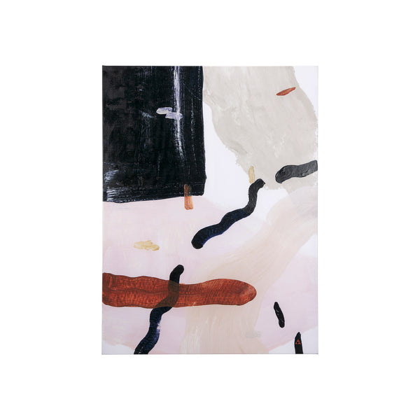 Color Blocks I by Mercana Studio a Hand Embellished Textured Canvas