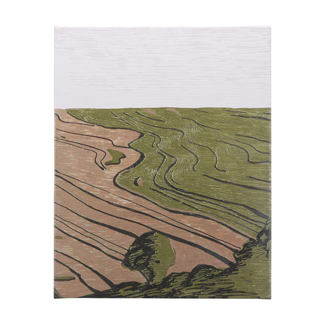 Farmland Spring II by Mercana Studio a Hand Embellished Textured Canvas from Mercana - Luna Furniture