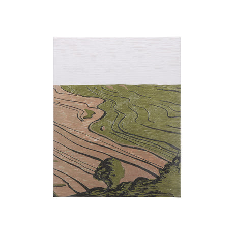 Farmland Spring II by Mercana Studio a Hand Embellished Textured Canvas from Mercana - Luna Furniture