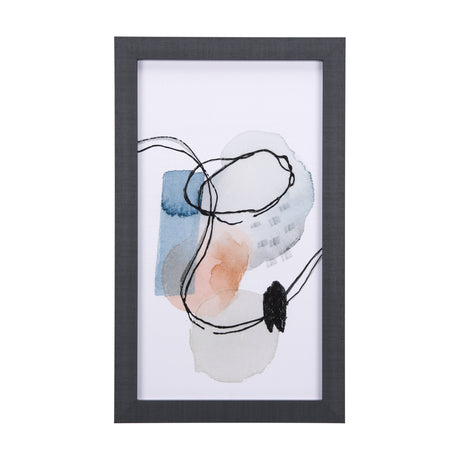 A Cloudy Afternoon I by Mercana Studio a Hand Embellished Textured Framed Art Print from Mercana - Luna Furniture