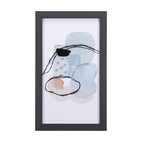 A Cloudy Afternoon II by Mercana Studio a Hand Embellished Textured Framed Art Print from Mercana - Luna Furniture