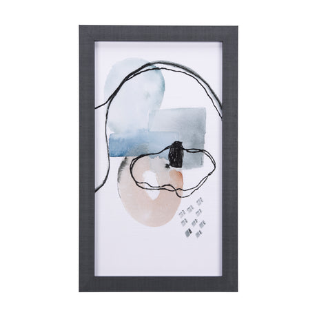 A Cloudy Afternoon IV by Mercana Studio a Hand Embellished Textured Framed Art Print from Mercana - Luna Furniture