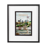 Georgia Go USA (M) by Mercana Studio a Framed Art Print Matted under Glass from Mercana - Luna Furniture