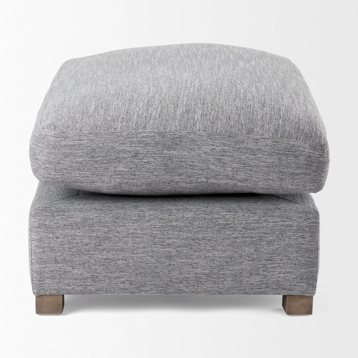 Valence 38.6L x 26.0W x 17.7H Castlerock Gray 2/3 Ottoman Sectional Piece from Mercana - Luna Furniture