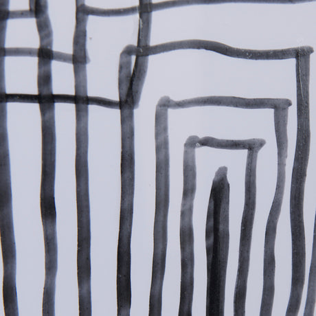 Lines II by Mercana Studio a Hand Embellished Textured Framed Art Print Matted under Glass from Mercana - Luna Furniture